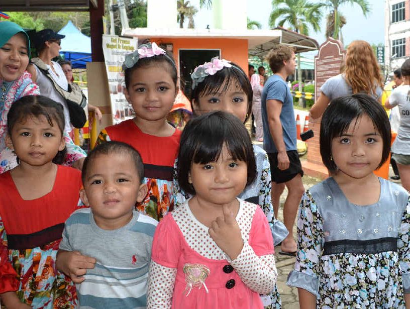 These Malaysian children had just been to a wedding which explains why they are so beautifully dressed. These Malaysian children had just been to a wedding which explains why they are so beautifully dressed.